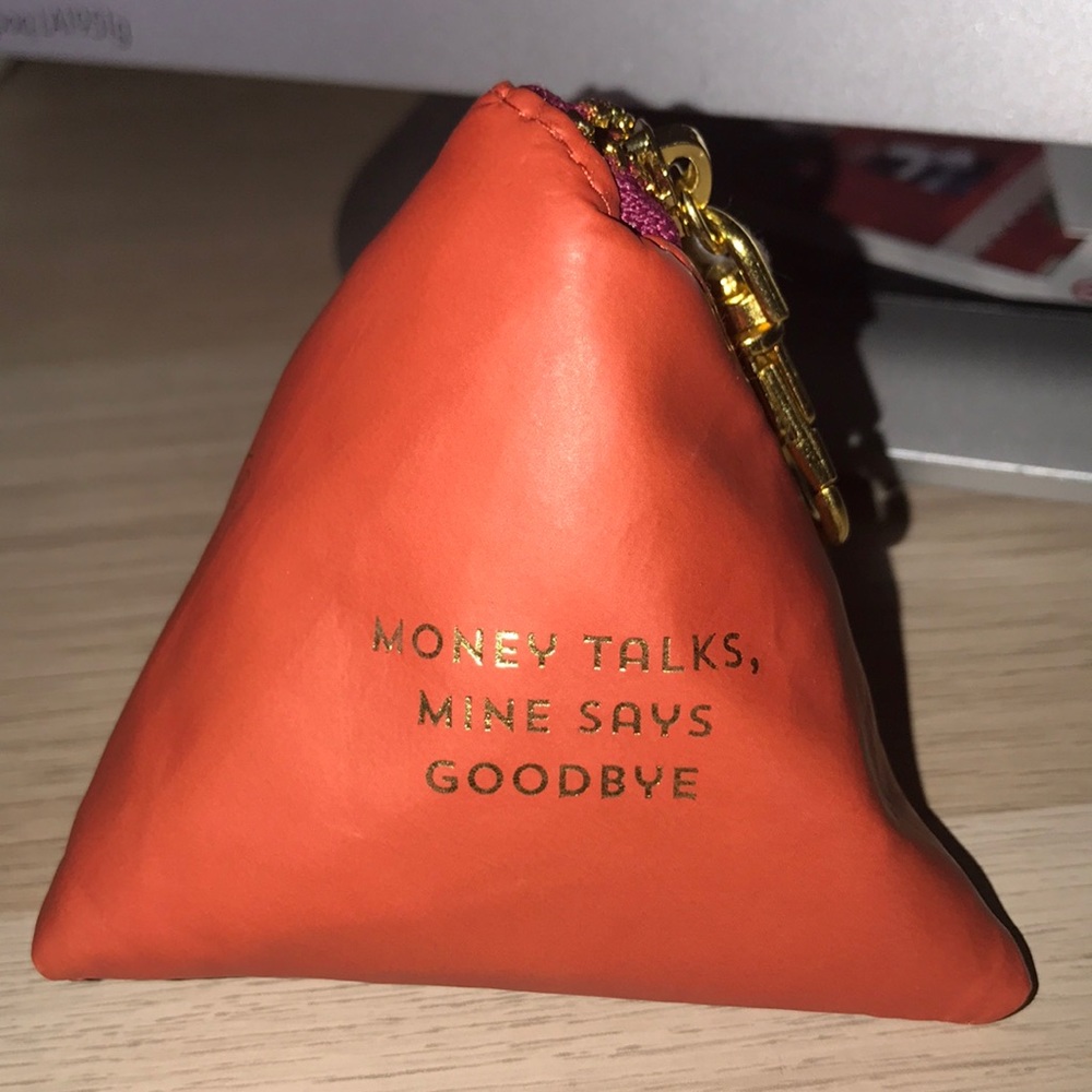triangle coin purse